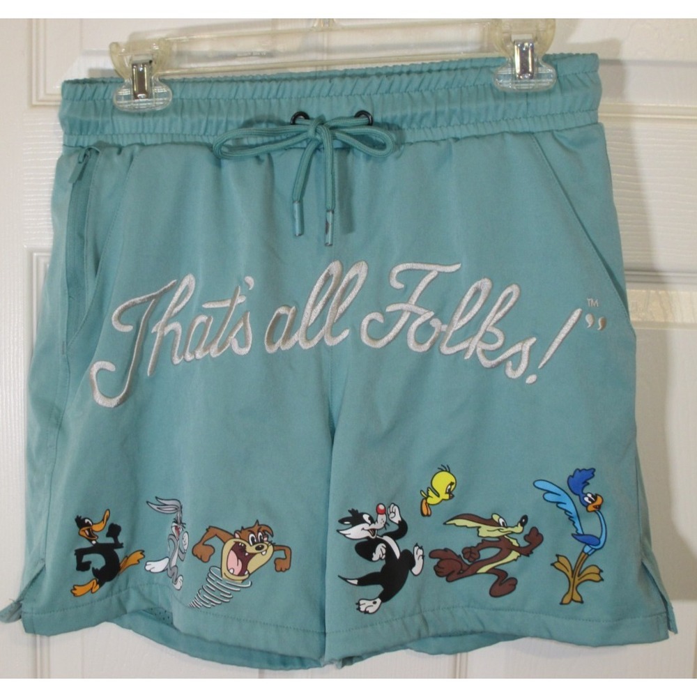 Looney Tunes x Shoe Palace That's All Folks Men's Lined Running Shorts S